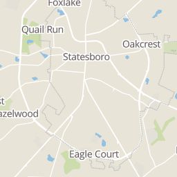 Statesboro Zip Code Map